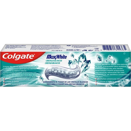 Pastă de dinți, Colgate, MaxWhite, mentă, 75ml