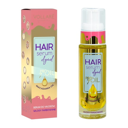 Ser Macadamia, Vollare Cosmetics, 30ml, pentru păr