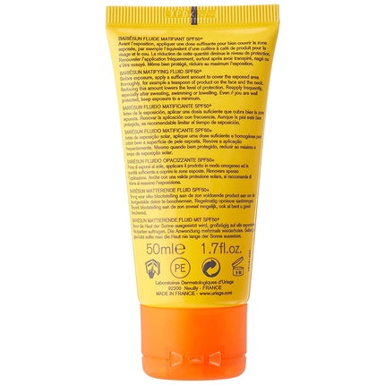 Soluție Matifianta SPF50+, Uriage Bariesun, 50ml