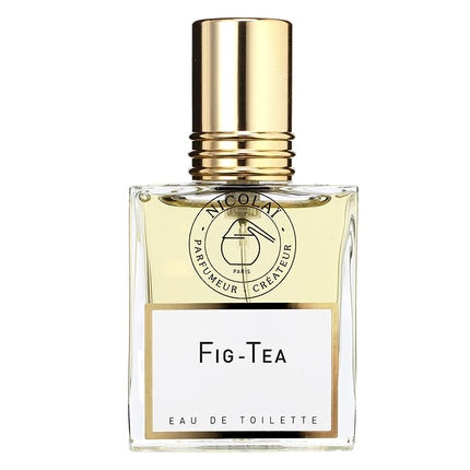 Eau De Parfum Nicolai Fig Tea 30 ml, Sticlă Clară, Capac Auriu