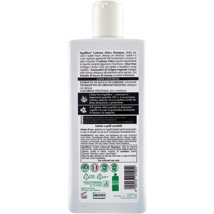 Șampon, Equilibra, Carbone Attivo 250ml