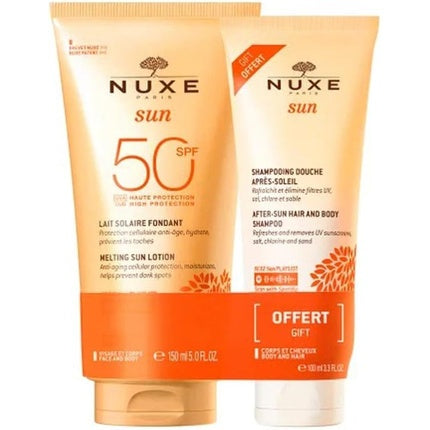 Lotiune de Plaja SPF50, NUXE, 150ml cu Cadou Sampon Dupa-Plaja 100ml