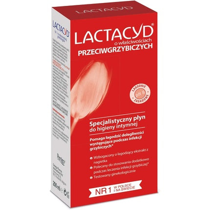 Lichid Igienă Intimă, Lactacyd, Antifungic, 200ml