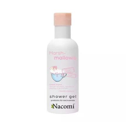 Gel de duș, Nacomi, marshmallow, 300ml