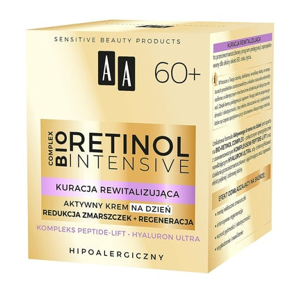 Cremă de zi, AA, Retinol Intensive 60+, 50 ml