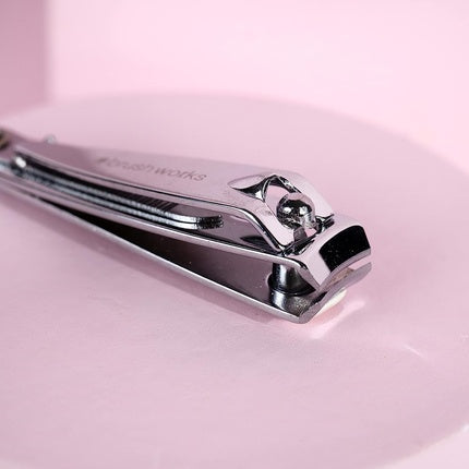 Unghiera Brushworks, argintiu, compact