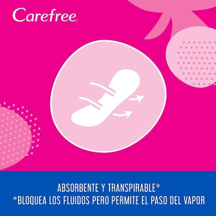 Absorbante zilnice, Carefree, Flexiform, alb