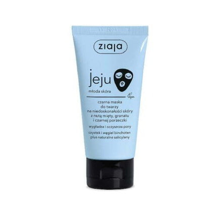 Masca de față Ziaja, Jeju Black, pentru imperfecțiuni, 50 ml