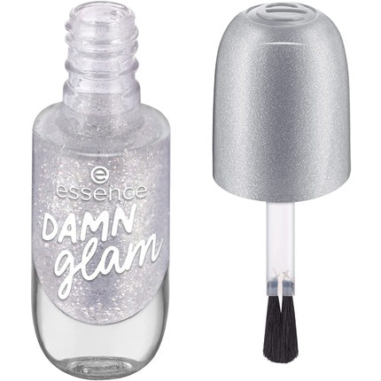 Lac de Unghii Gel, Essence, Damn Glam, argintiu holografic