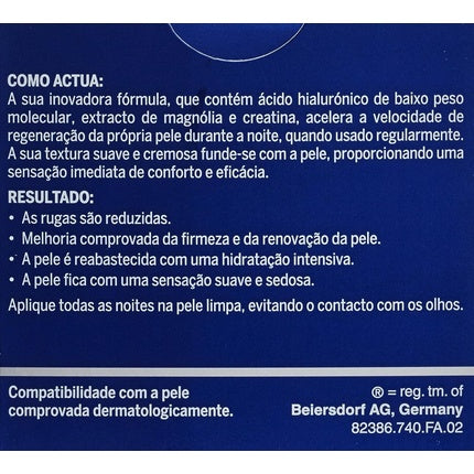 Cremă de Noapte, Nivea, Cellular Filler, albastru