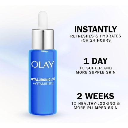 Ser Facial, Olay, Hyaluronic, albastru, 40ml
