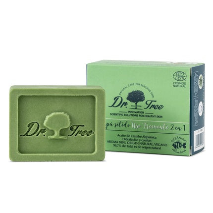 Șampon Solid Dr. Tree, 75g, Verde