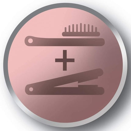 Perie Îndreptat Păr, Remington, Keratin Ceramica, Gri