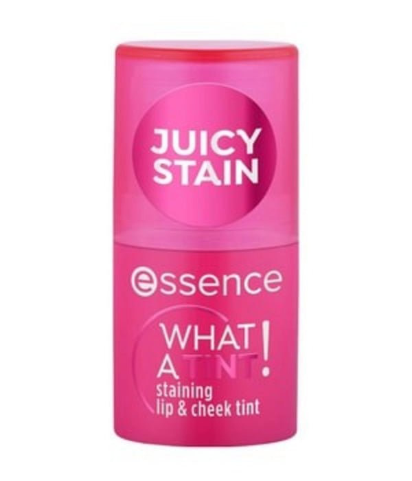 Balsam pentru buze și obraji Essence What a Tint!, 2-în-1, nuanța 10 Raspberry Vibes, 5 ml
