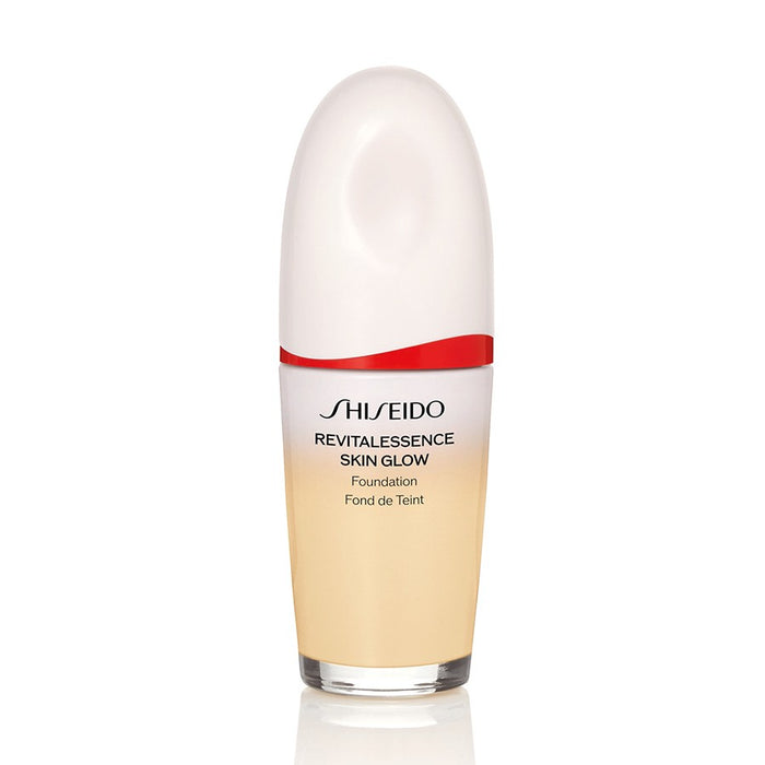 Fond de ten lichid Shiseido Revitalessence Skin Glow, nuanța 410 Piatra soarelui, SPF 30, 30 ml