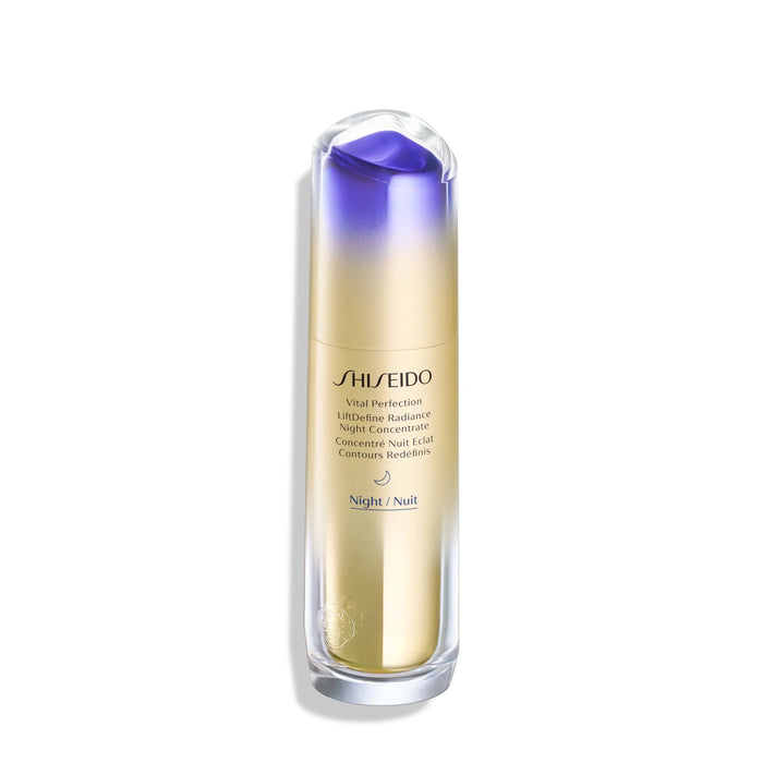 Ser de noapte Shiseido Vital Perfection, efect de lifting și luminozitate, pentru față, 40 ml