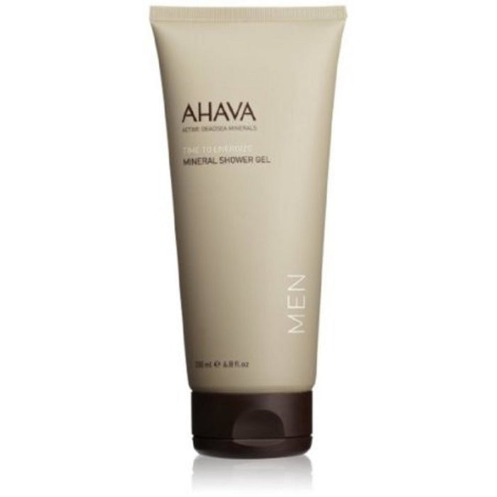 Gel de duș Ahava Time to Energize, mineral, pentru bărbați, 200 ml