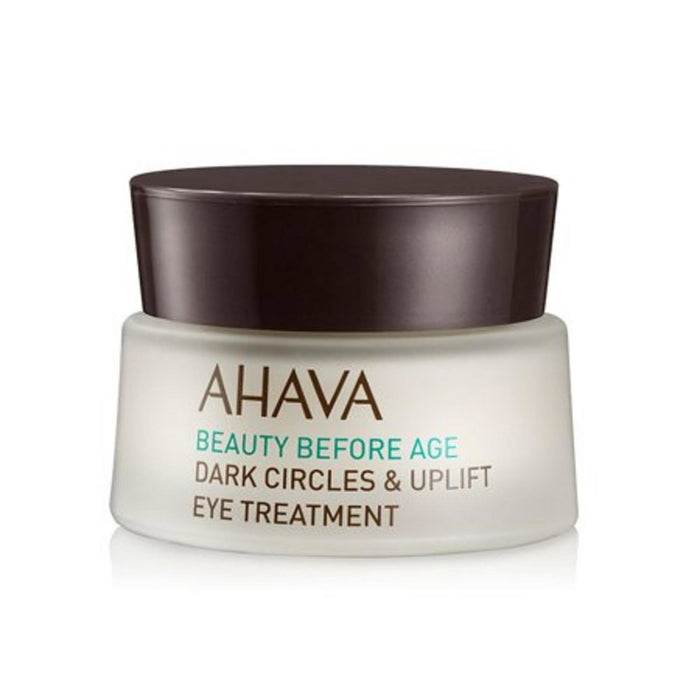 Cremă pentru ochi Ahava Beauty Before Age, anticercane, efect de lifting, 15 ml
