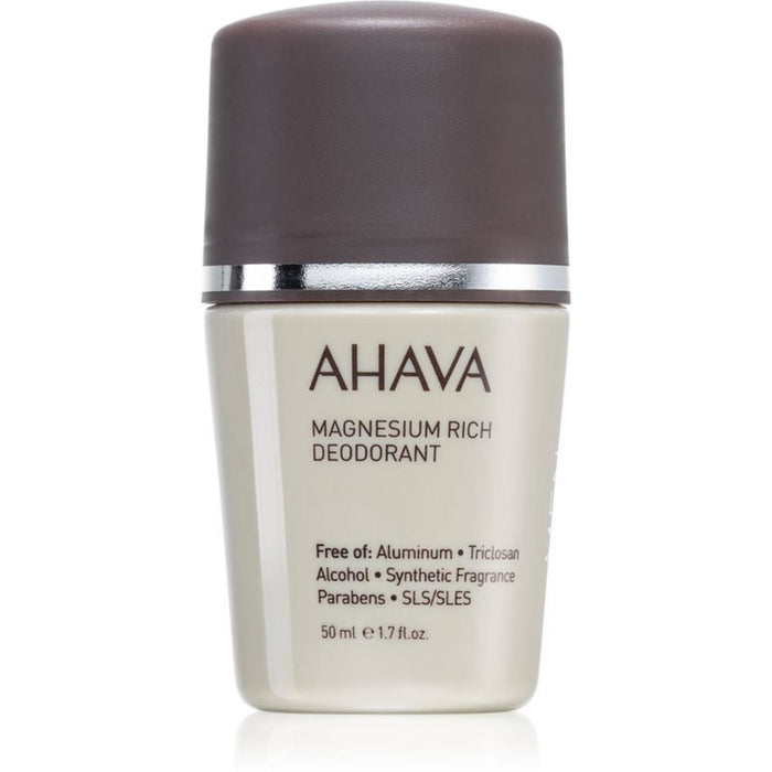 Deodorant roll-on Ahava Magnesium Rich, pentru bărbați, fără aluminiu, 50 ml
