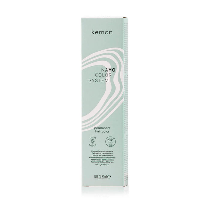 Vopsea permanentă de păr Kemon Nayo Color System, nuanța 7.2 7 Blonde, 50 ml