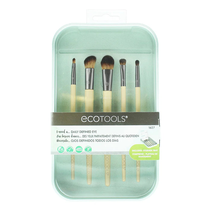 Set de pensule pentru ochi EcoTools Daily Defined, 5 bucăți