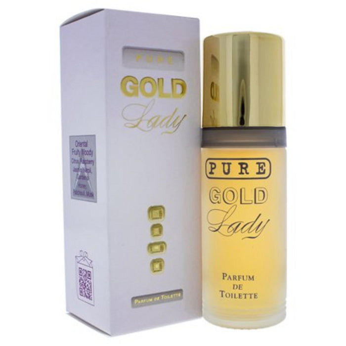 Apă de toaletă Milton Lloyd Pure Gold Lady, pentru femei, 55 ml