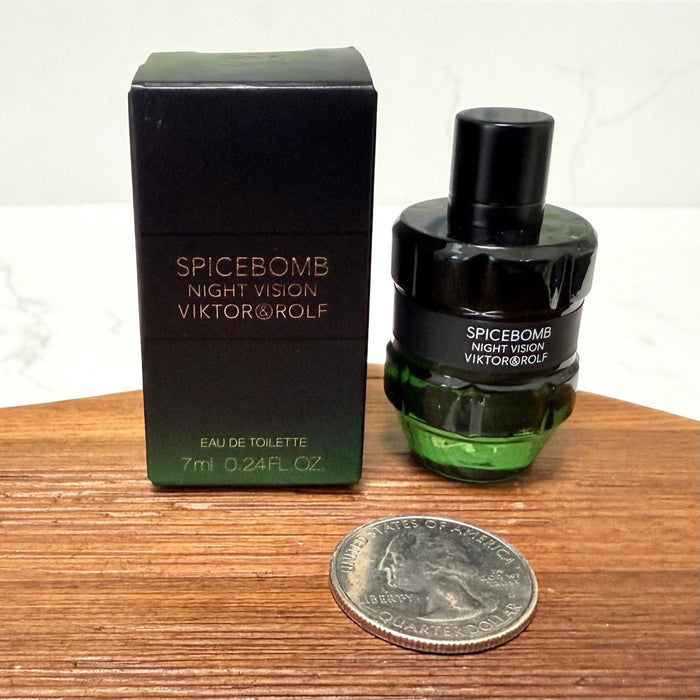 Apă de toaletă Viktor & Rolf Spicebomb Night Vision, pentru bărbați, miniatură, 7 ml