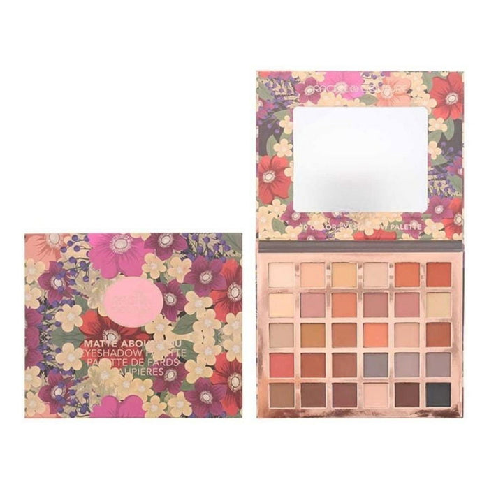 Paletă de farduri de ochi Rachel Couture Matte About You, 30 de nuanțe, 48 g