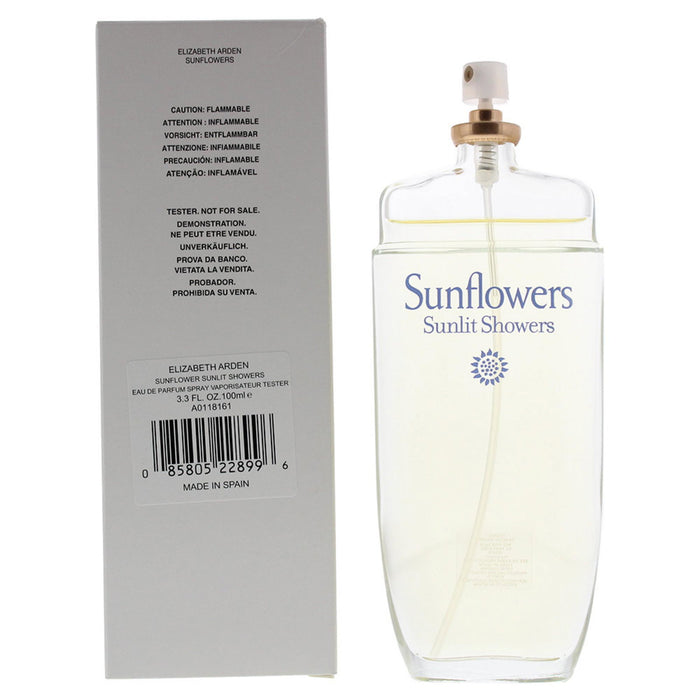 Apă de toaletă Elizabeth Arden Sunflowers Sunlit Showers, pentru femei, 100 ml, tester