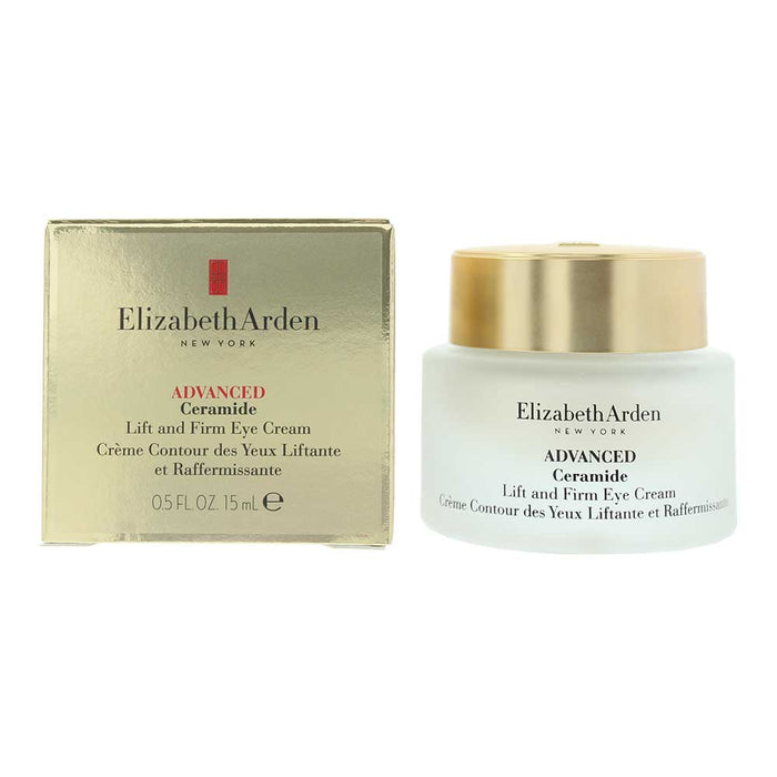 Cremă pentru ochi Elizabeth Arden Advanced Ceramide, lifting și fermitate, antiîmbătrânire, 15 ml