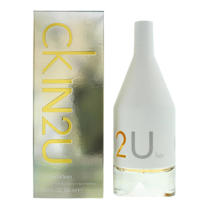 Apă de toaletă Calvin Klein CK IN2U, pentru femei, 150 ml