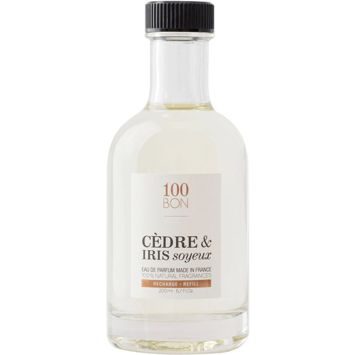 Apă de parfum 100 Bon Cedre & Iris Soyeux, unisex, reumplere, 200 ml, tester