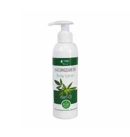 Loțiune de corp Naturkosmetik cu ulei de cânepă, hidratantă, 200 ml