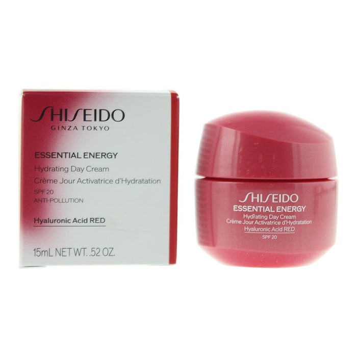 Cremă de față Shiseido Essential Energy, hidratantă, de zi, SPF 20, 15 ml