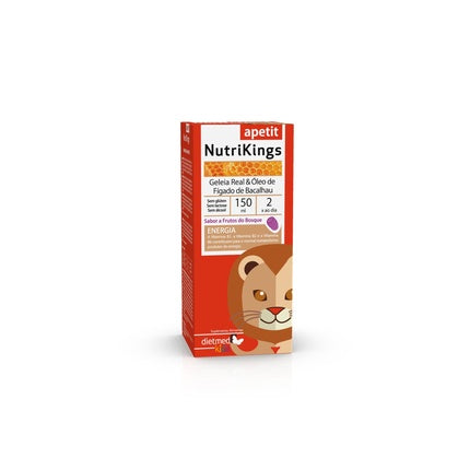 Nutrikings Appetite, Gel de ficat de cod cu fructe de pădure, 150ml