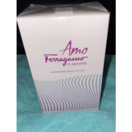 Loțiune Corp Salvatore Ferragamo Amo Flowerful, 238g, alb