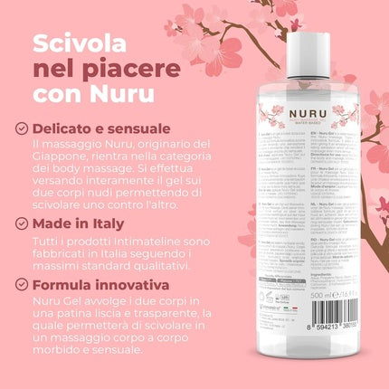 Gel Masaj, Intimateline, 500ml, Transparent, Floral