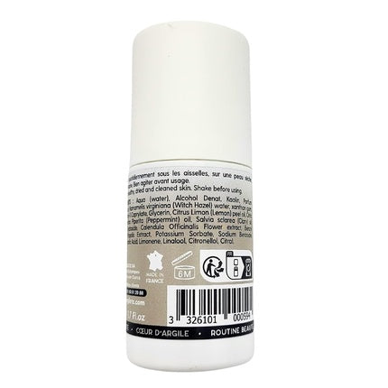Deodorant Roll-On Argiletz Blanche Argile 50ml