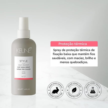 Spray protecție termică, Keune, Style, 200 ml