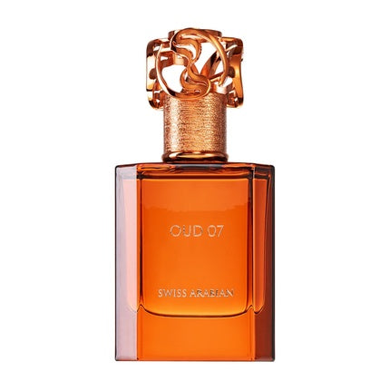 Eau de Parfum Swiss Arabian Oud 07, 50ml, sticlă ambalaj auriu