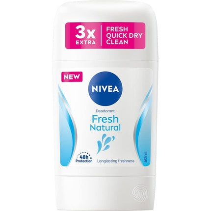 Deodorant stick, Nivea, 72h Fresh Natural, 50ml