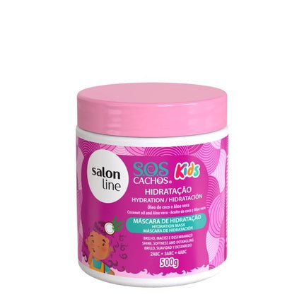 Mască de păr pentru copii, Salon Line, SOS Cachos Kids Hidratare, 500g