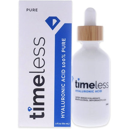 Serum cu acid hialuronic Timeless Skin Care 100% Pure, 60 ml