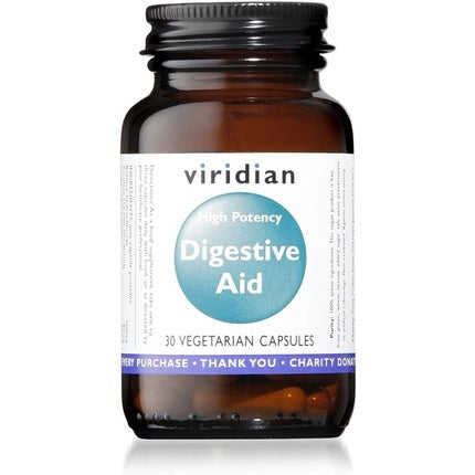 Supliment digestiv, Viridian, 30 capsule vegetale