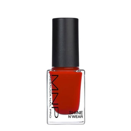 Smalt pentru unghii, Mesauda MN Pro Shine N' Wear, 208 Aloha Classic, 10ml, roșu