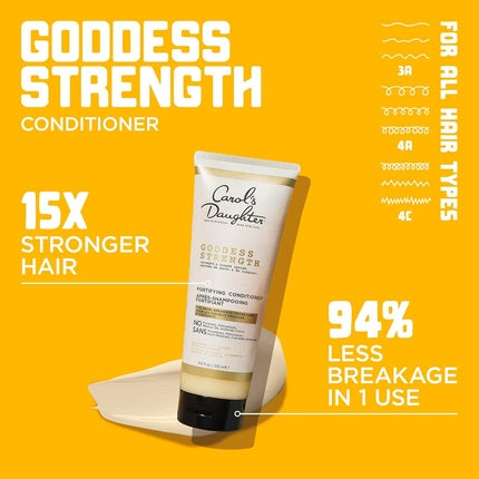 Condiționator pentru păr fragil, Carol's Daughter, Goddess Strength, 312 g, ambalaj mov