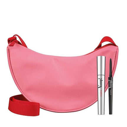 Set Cosmetice PUPA Milano Vamp Eye Pencil Gift Set, Mascara 9ml + Creion Ochi 0.35g, Roz