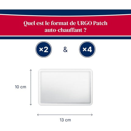 Patch auto-încălzitor Urgo, 2 buc