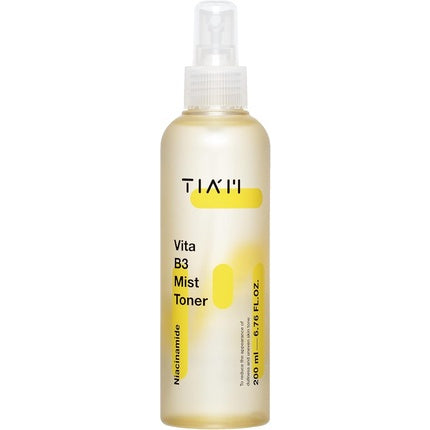 Tiam Vita B3 Mist Toner Skin Brightening, Tia'm, Niacinamide, Vitamina C, Transparent, 200 ml