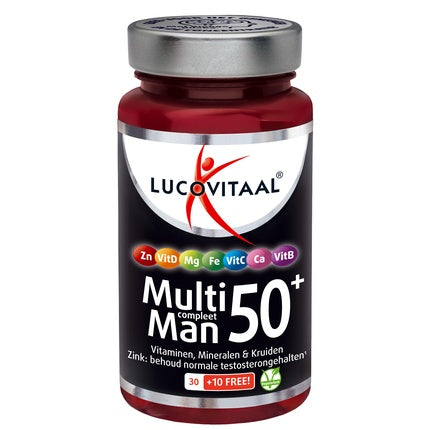Multivitamină Lucovitaal Multi Man 50+, 30 comprimate